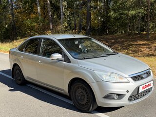 2008 Ford Focus II Рестайлинг, серебристый, 535000 рублей, вид 3