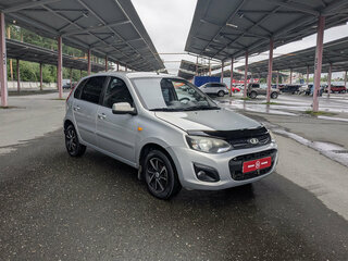 2013 Lada (ВАЗ) Kalina II, серебристый, 469900 рублей, вид 2