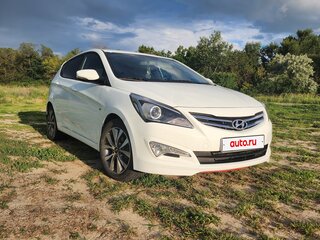 2016 Hyundai Solaris I Рестайлинг, белый, 1280000 рублей, вид 2