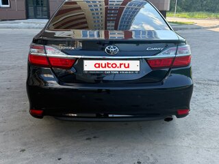 2015 Toyota Camry US Market VII (XV50) Рестайлинг, чёрный, 1550000 рублей, вид 4