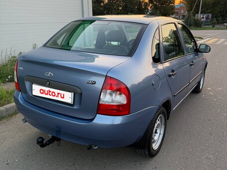 2007 Lada (ВАЗ) Kalina I, синий, вид 5