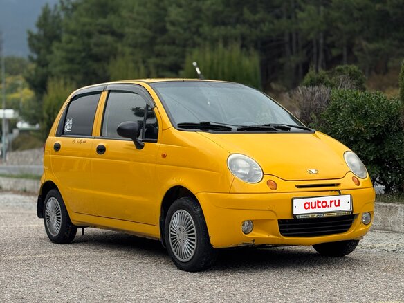 2005 Daewoo Matiz I Рестайлинг, жёлтый, 350000 рублей
