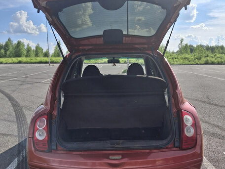 2006 Nissan Micra III (K12), красный, 285000 рублей, вид 5