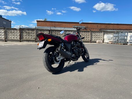 1999 Honda CB 400 Super Four, красный, 300000 рублей, вид 4