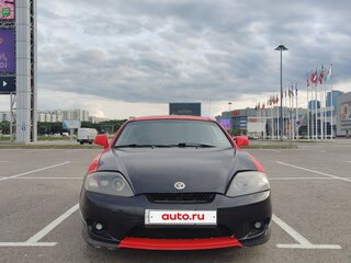 2005 Hyundai Tuscani, чёрный, 550000 рублей, вид 3