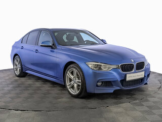 2018 BMW 3 серии 320i xDrive VI (F3x) Рестайлинг, синий, 2487500 рублей, вид 3