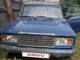 2008 Lada (ВАЗ) 2107, синий, 105000 рублей, вид 1