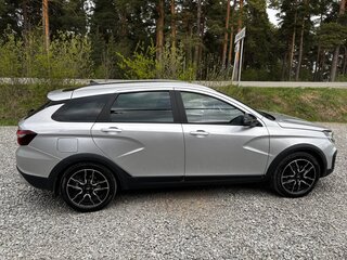 2024 Lada (ВАЗ) Vesta SW Cross I Рестайлинг (NG), серый, 1875000 рублей, вид 3