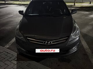 2014 Hyundai Solaris I Рестайлинг, белый, 620000 рублей, вид 1