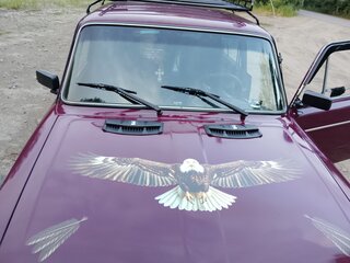 1999 Lada (ВАЗ) 2106, пурпурный, 240000 рублей, вид 5