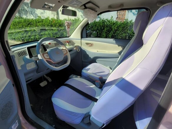 2024 Dongfeng Fengon Mini EV 13.8 kWh, розовый, 879666 рублей - вид 8