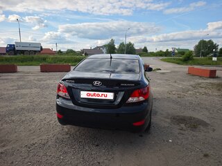 2012 Hyundai Solaris I, чёрный, 700000 рублей, вид 5