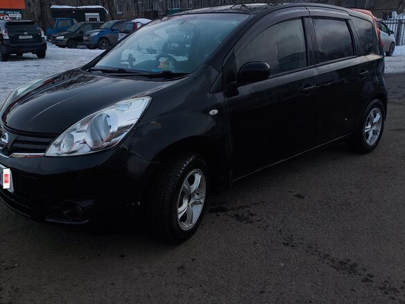 2008 Nissan Note I Рестайлинг, чёрный, 500000 рублей
