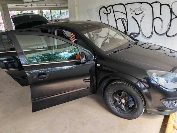 2008 Opel Astra H Рестайлинг, чёрный, 345000 рублей - вид 18