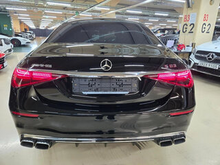 2024 Mercedes-Benz S-Класс AMG 63 e AMG Long IV (W223), чёрный, 20200000 рублей, вид 4