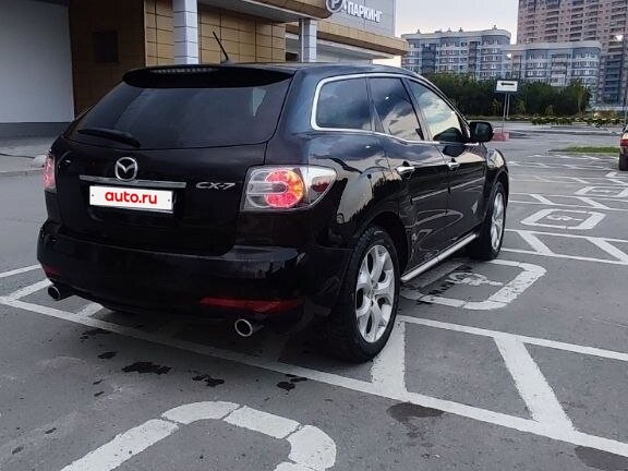 2010 Mazda CX-7 I Рестайлинг, чёрный, 800000 рублей - вид 7