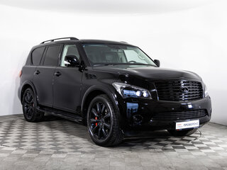 2013 Infiniti QX80 I, чёрный, 3195000 рублей, вид 3