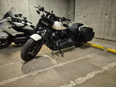2017 Harley-Davidson Fat Bob, белый, 1600000 рублей, вид 1