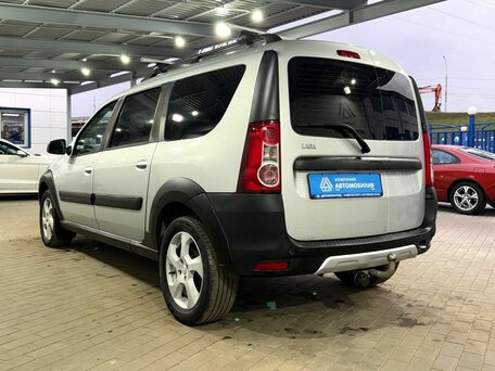 2018 Lada (ВАЗ) Largus Cross I, серебристый, 970000 рублей, вид 3