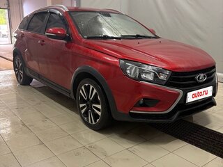 2020 Lada (ВАЗ) Vesta SW Cross I, красный, 987000 рублей, вид 4