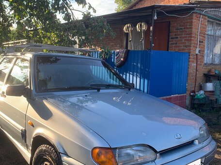 2007 Lada (ВАЗ) 2115, серебристый, вид 3