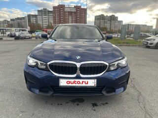 2019 BMW 3 серии 318d VII (G2x), синий, 3087000 рублей, вид 5