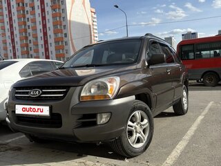 2005 Kia Sportage II, коричневый, 700000 рублей, вид 1