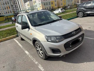 2016 Lada (ВАЗ) Kalina Cross II, серебристый, 280000 рублей, вид 3