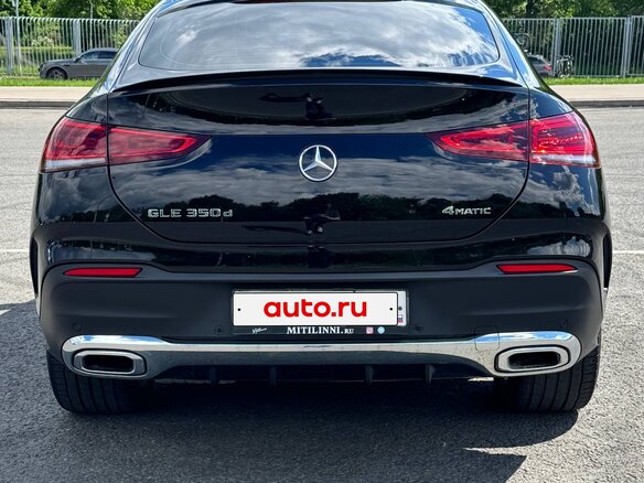 2020 Mercedes-Benz GLE Coupe 350 d II (C167), чёрный - вид 5