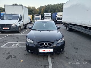 2005 Mazda 3 I (BK), чёрный, 470000 рублей, вид 1