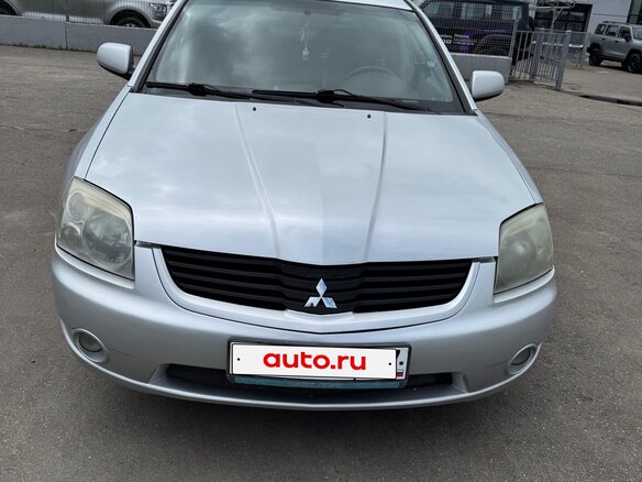 2006 Mitsubishi Galant IX Рестайлинг, серый, 550000 рублей - вид 2