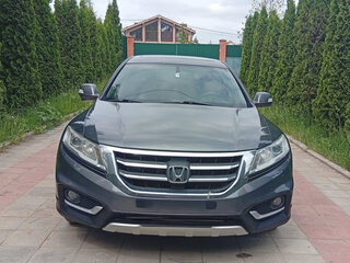 2014 Honda Crosstour I Рестайлинг, серый, 1499999 рублей, вид 3