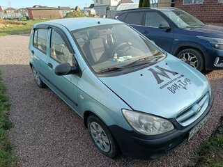 2008 Hyundai Getz I Рестайлинг, голубой, 230000 рублей, вид 2