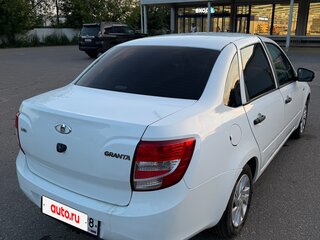 2016 Lada (ВАЗ) Granta I, белый, 430000 рублей, вид 5