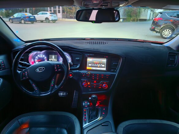 2012 Kia Optima III, чёрный, 1250000 рублей - вид 6