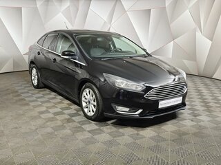 2017 Ford Focus III Рестайлинг, чёрный, 947000 рублей, вид 3