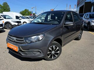 2019 Lada (ВАЗ) Granta I Рестайлинг, серый, 429000 рублей, вид 1