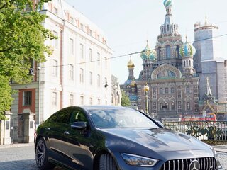 2022 Mercedes-Benz AMG GT 4-Door Coupe 53 I, серый, 10900000 рублей, вид 5