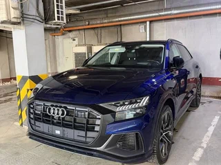 2022 Audi Q8 55 TFSI I (4M), синий, 7850000 рублей, вид 1