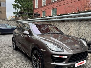 2011 Porsche Cayenne Turbo II (958), коричневый, 2500000 рублей, вид 3