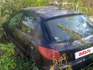 2006 Peugeot 206, чёрный, 97000 рублей, вид 2