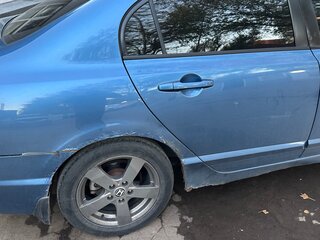 2008 Honda Civic VIII, голубой, 560000 рублей, вид 5