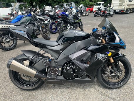 2008 Kawasaki ZX-10R Ninja, чёрный, 777000 рублей, вид 2