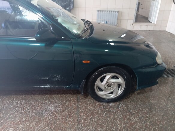 1998 Kia Sephia II, зелёный, 280000 рублей - вид 4