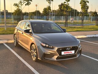 2020 Hyundai i30 N Line III Рестайлинг, серый, 1400000 рублей, вид 3