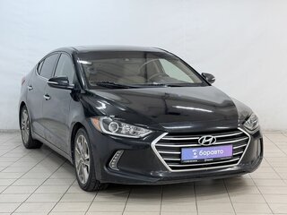 2016 Hyundai Elantra VI (AD), чёрный, 1050000 рублей, вид 2