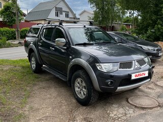 2013 Mitsubishi L200 Super Select IV Рестайлинг, серый, 1450000 рублей, вид 2