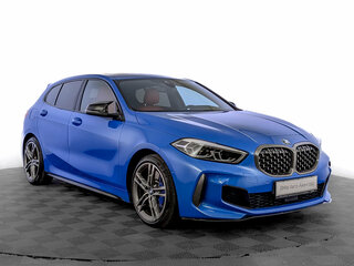 2019 BMW 1 серии M135i xDrive III (F40), синий, 3150000 рублей, вид 3