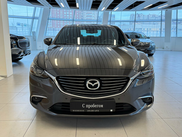 2018 Mazda 6 III (GJ) Рестайлинг, серый, 1905000 рублей - вид 2