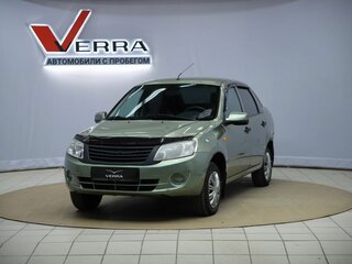 2013 Lada (ВАЗ) Granta I, зелёный, 270000 рублей, вид 1